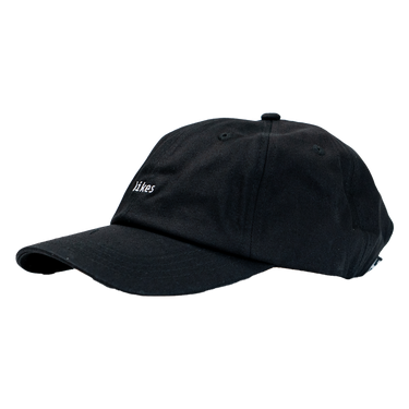 Unstructured Dad Hat - Black "Bikes"