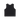 Black tank top on a white background