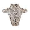 Fender with a jaguar pattern on a white background